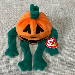 Pumkin the Halloween Pumpkin Beanie Baby